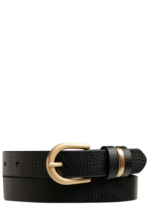 Status Anxiety Over And Over Belt | Black/Gold