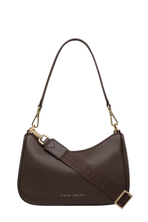 Status Anxiety Look Both Ways | Cocoa/Brushed Gold