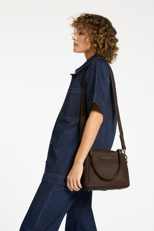 Status Anxiety Mini Mountains Bag | Cocoa