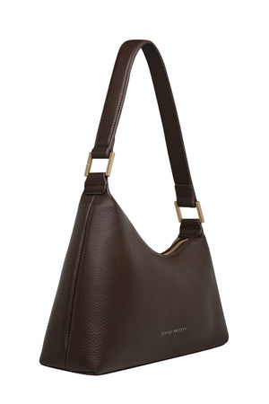 Status Anxiety Reverie Shoulder Bag | Cocoa/Brushed Gold