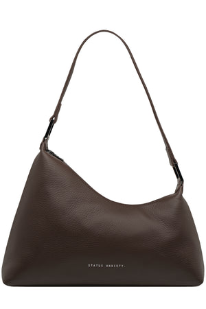 Status Anxiety Reverie Shoulder Bag | Cocoa/Brushed Gold