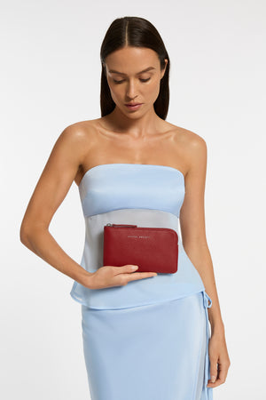 Status Anxiety Smoke and Mirrors Wallet | Rouge