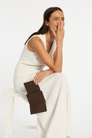 Status Anxiety Visions Wallet | Cocoa