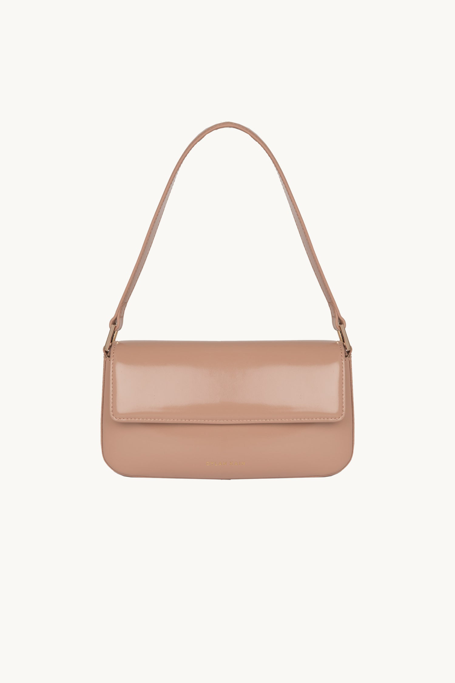 Dylan Kain The Baguette Patent Bag Fawn