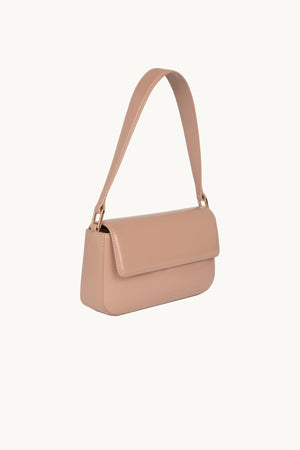 Dylan Kain The Baguette Patent Bag Fawn
