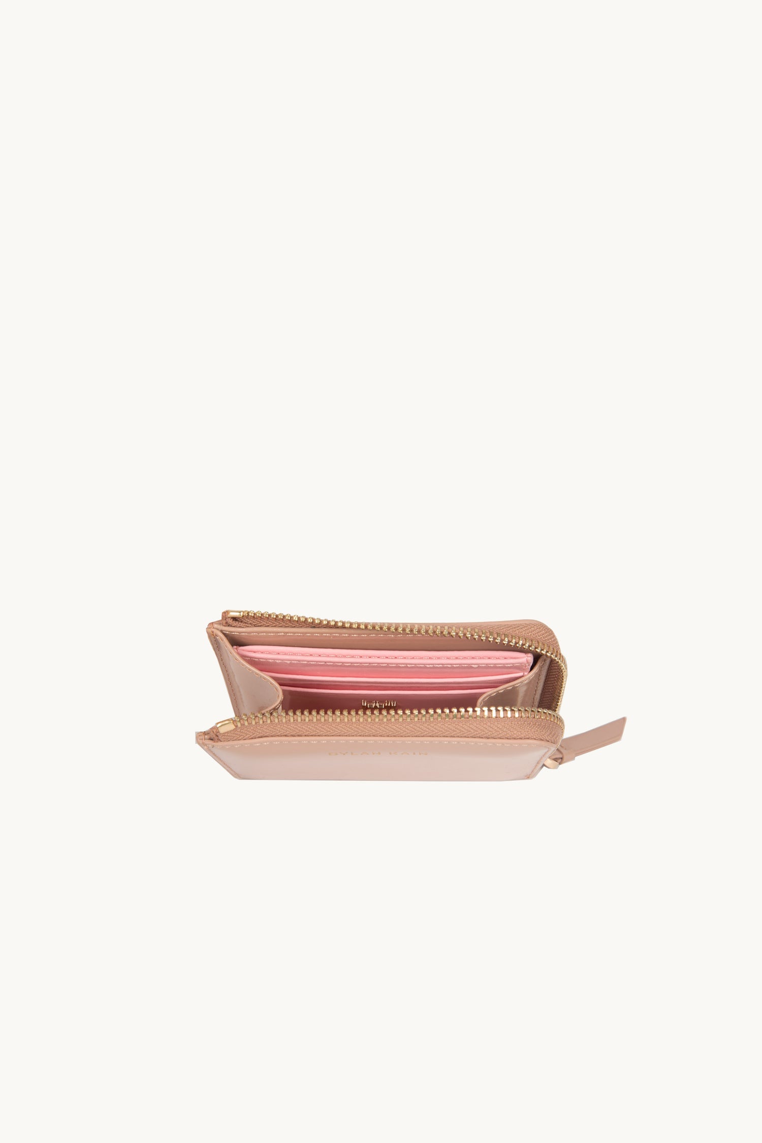 Dylan Kain The Selby Patent Card Set Fawn Light Gold / Pink
