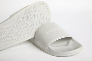 Superga 1908 Logo Slide Grey Smoke