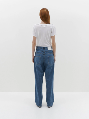 Bassike Slim Classic Short Sleeve T-Shirt White