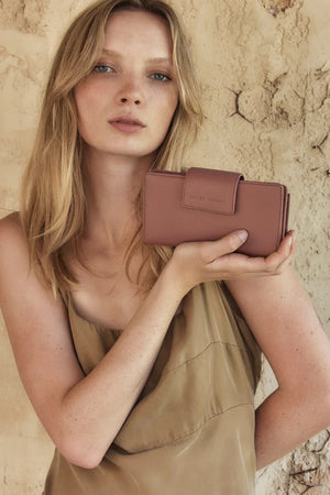 Status Anxiety Ruins Wallet | Dusty Rose