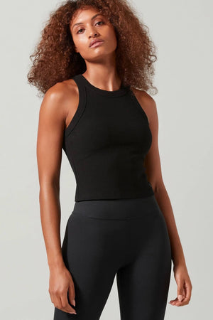 Lilybod Harmony Rib Tank | Black