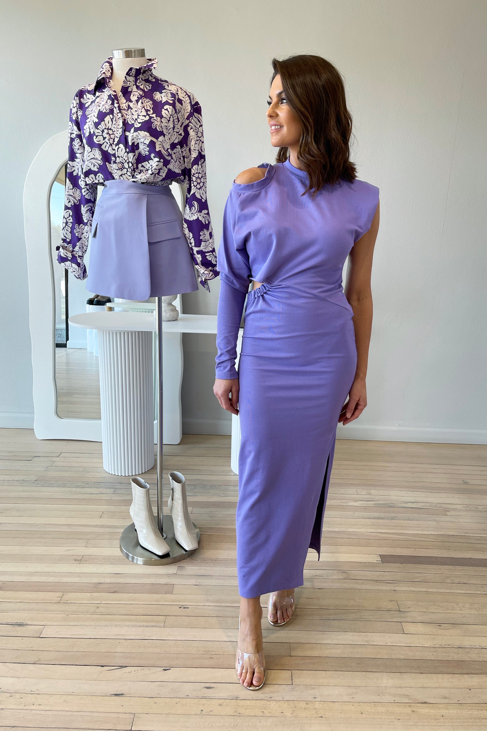 Pfeiffer Ainsbury Two Way Dress | Lilac