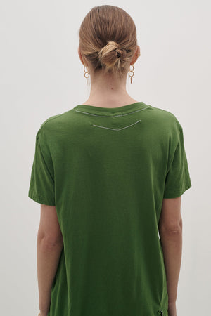 Bassike Regular Classic T.Shirt Basil