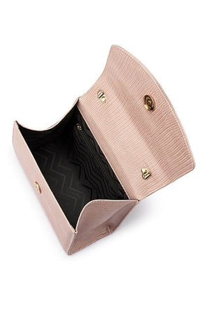 Olga Berg Peta Pearl Handle Bag | Pink