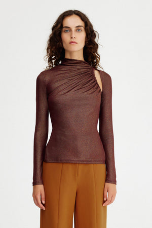 Significant Other Cali Top | Chocolate