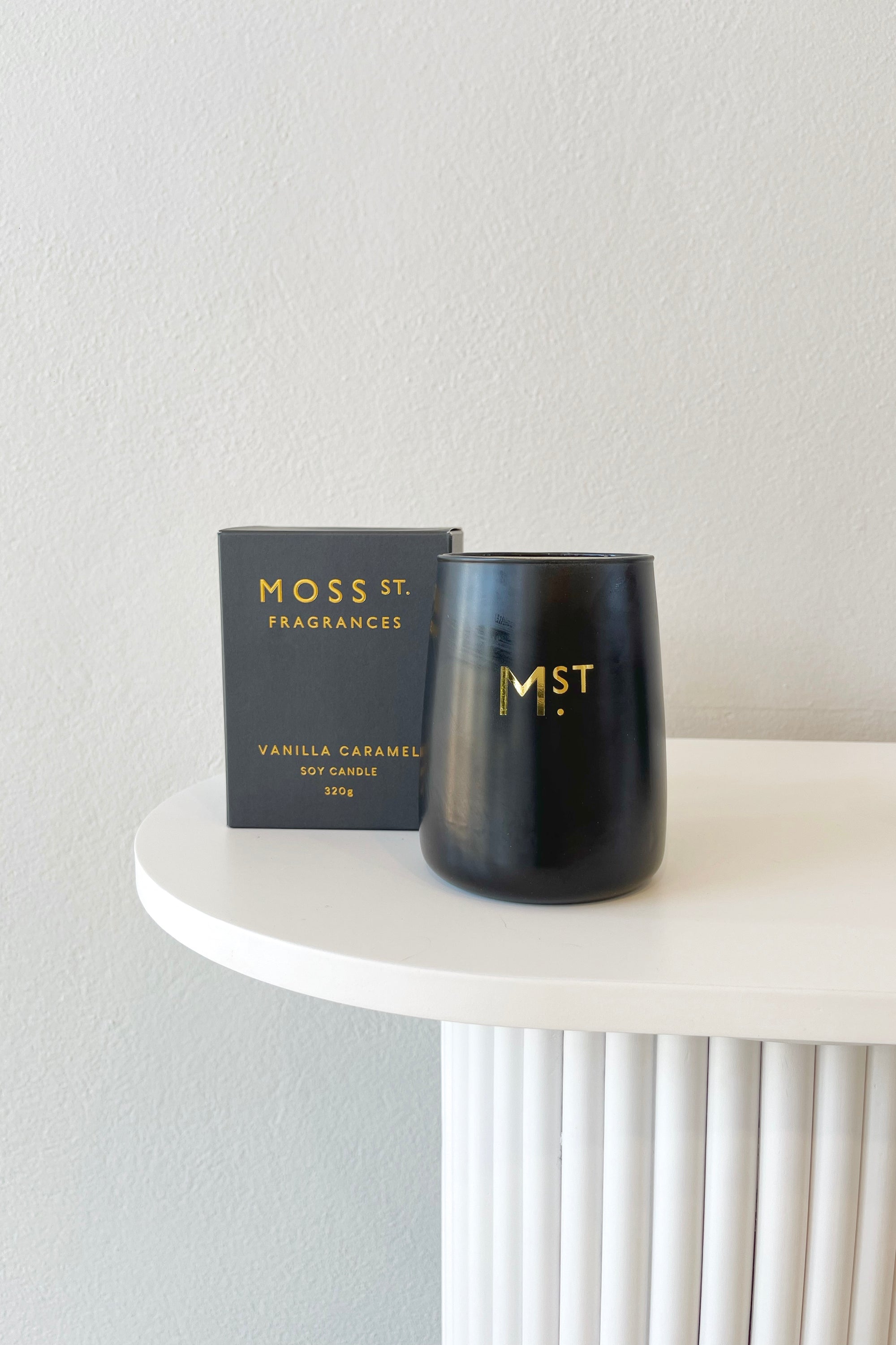 Moss St. Fragrances Soy Candle | Vanilla Caramel