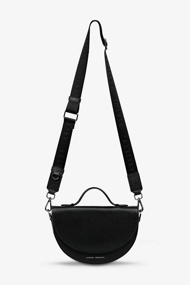 Status Anxiety All Nighter Bag With Webbed Strap | Black