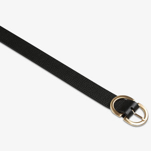 Status Anxiety In Reverse Belt | Black/Gold