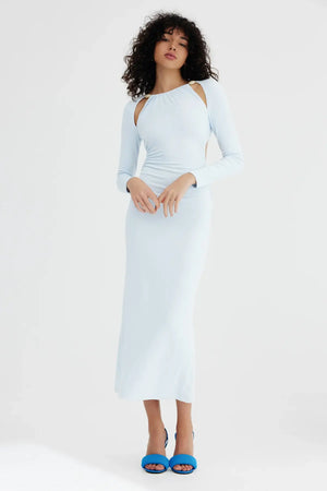 Significant Other Alma Long Sleeve Dress Sky