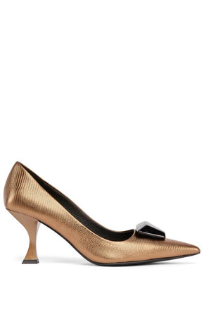 Hael & Jax Bambi Heel | Bronze