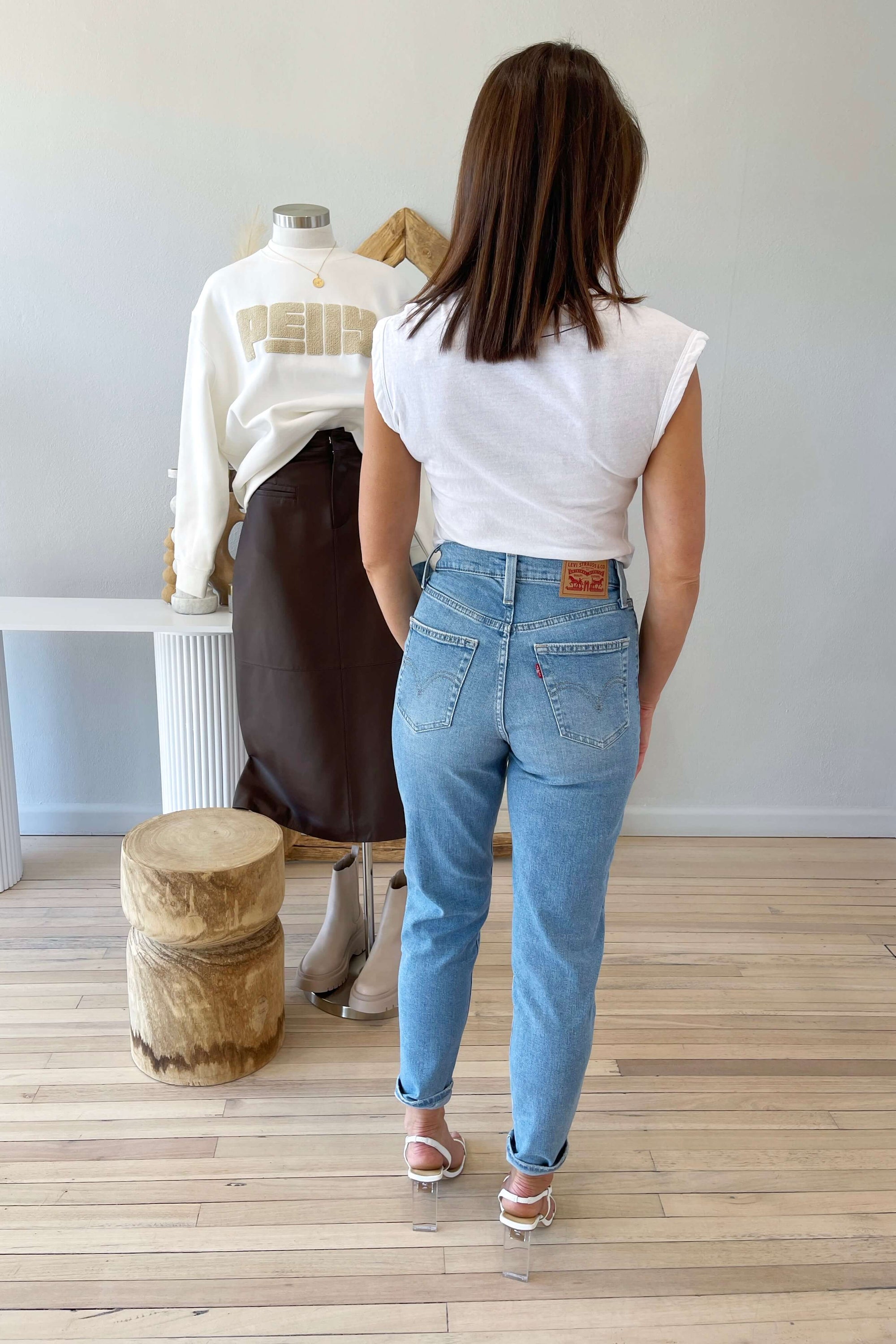 Levi's High Waisted Mom Jean | Now You Know