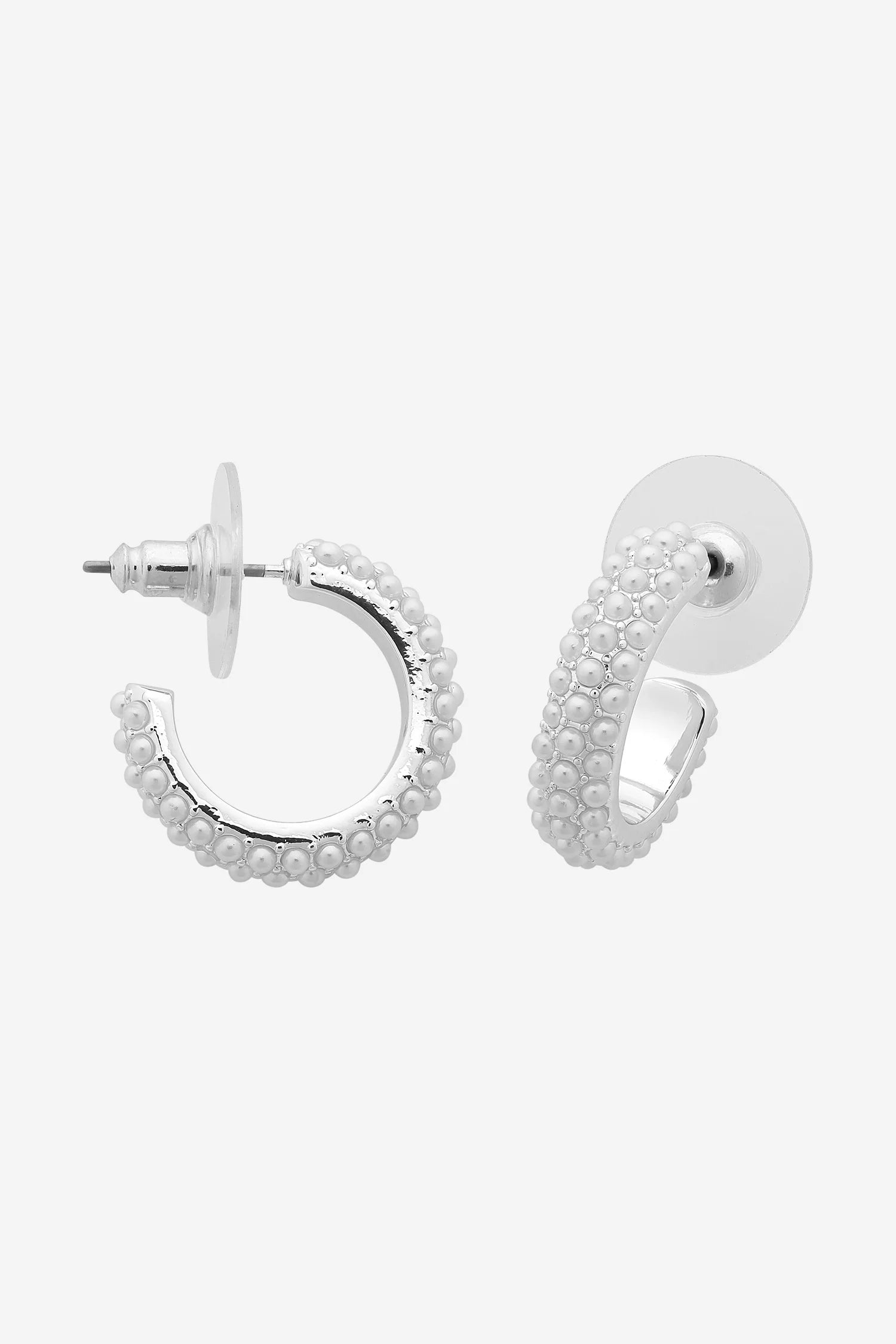 Liberte Marigold Earring | Silver Pearl