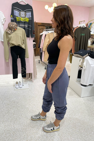 Lilybod Harmony Rib Tank | Black