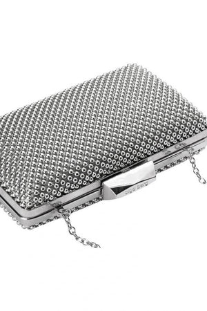 Olga Berg Natasha Ball Mesh Pod | Silver