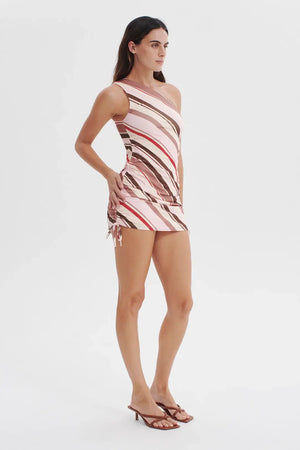 Ownley Deja Vu Mini Dress | Candy Stripe