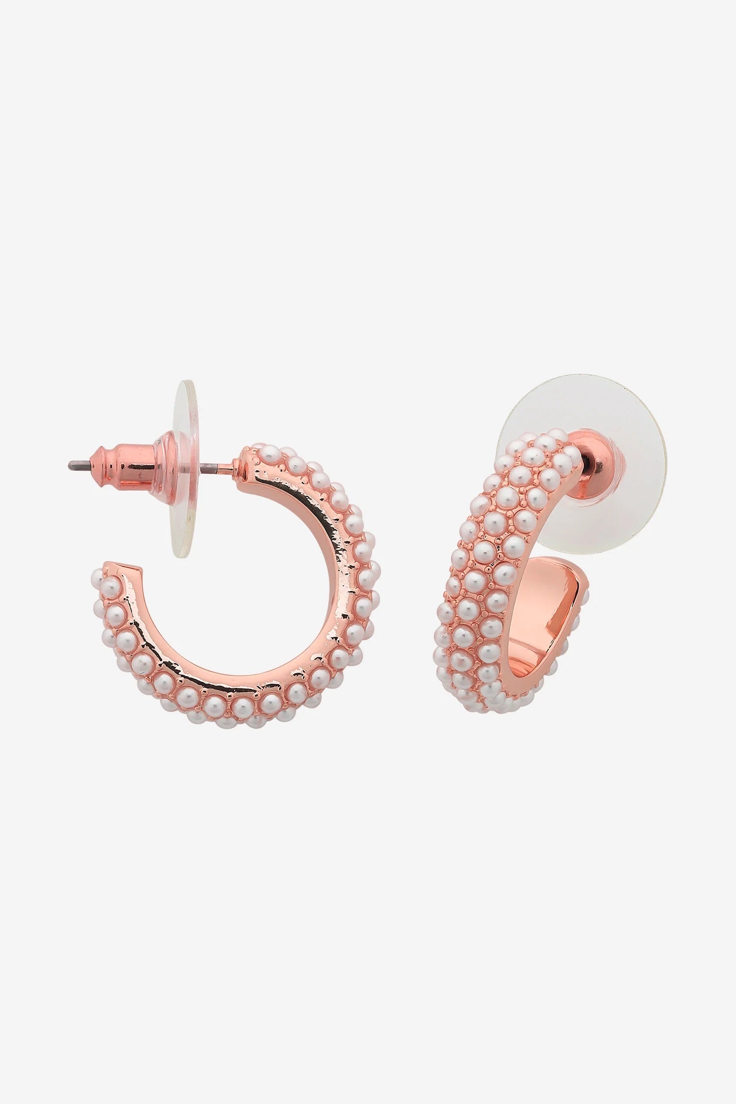 Liberte Marigold Earring | Rose Gold Pearl