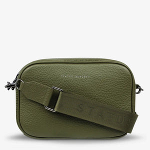 Status Anxiety Plunder With Webbed Strap Bag | Khaki
