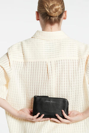 Status Anxiety Smoke and Mirrors Wallet | Black