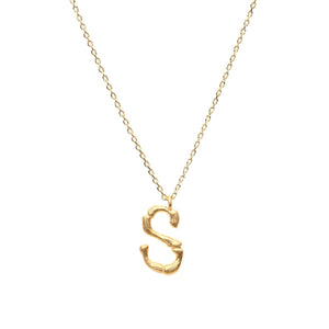 letter-necklace-s-gold