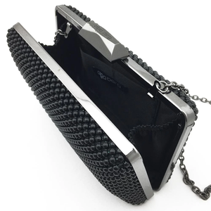 Olga Berg Natasha Ball Mesh Pod | Black