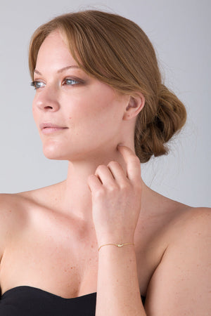 Liberte Petite Flora Bracelet In Rose Gold