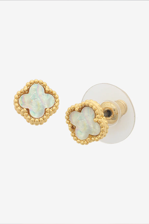 Liberte Reign Earring | Gold MOP