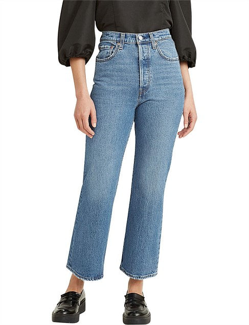 Levi's Ribcage Bootcut Cropped Jeans  | Jazz Icon