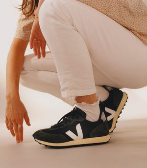Veja Rio Branco Alveomesh | Black White Oxford Grey || BEST SELLER / RESTOCKED