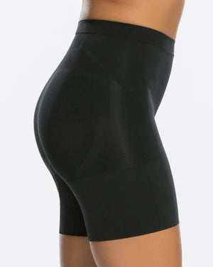 Spanx Oncore Mid Thigh Short in Very Black