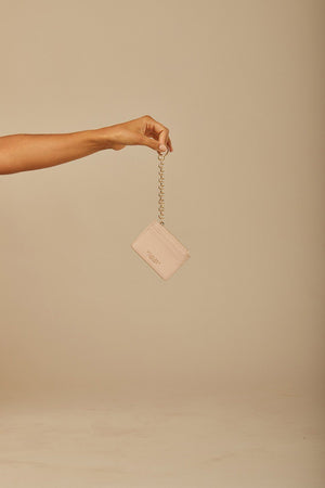 Dylan Kain The Palvin Cardholder Blush/Light Gold