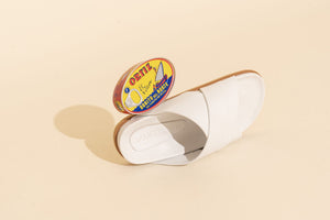 James Smith La Sponda Slide White