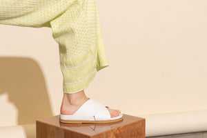 James Smith La Sponda Slide White