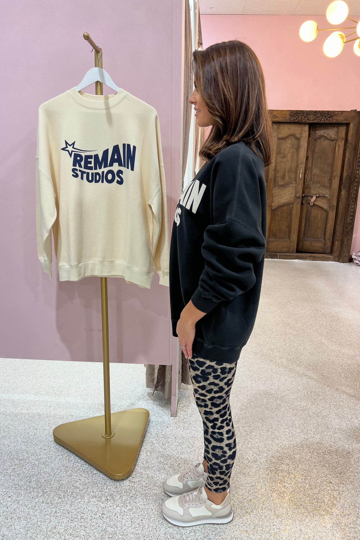 Remain Nova Crew | Washed Black