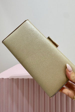 Olga Berg Precious Clutch | Champagne