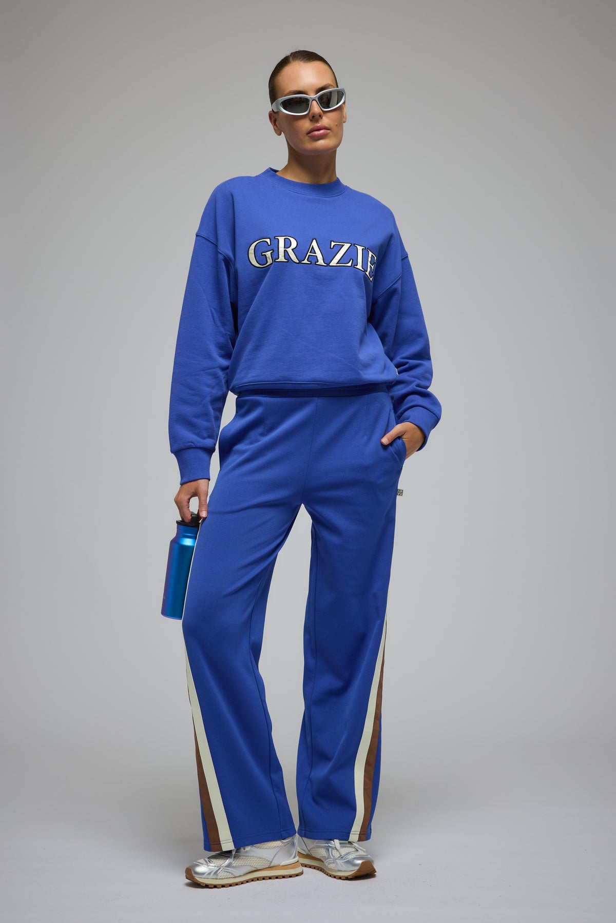 Araminta James Grazie Sweatshirt | Ultramarine