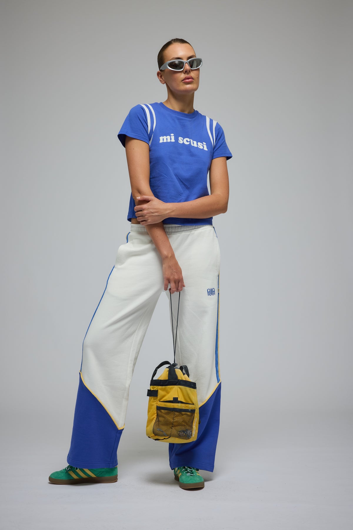 Araminta James Mi Scui Baby Tee | Ultramarines