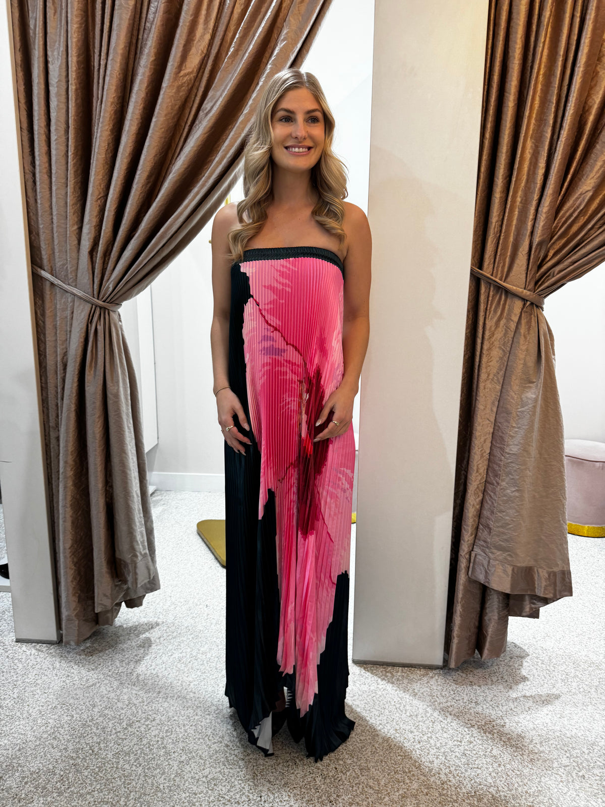 Siren Chloe Thong Wedges | Almond Tan Leather