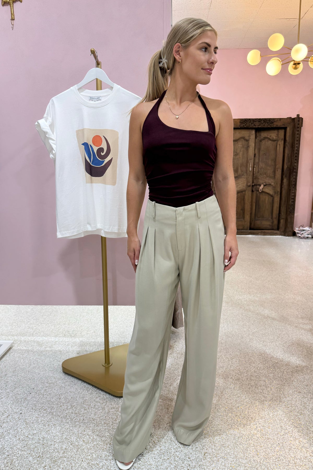 Bec + Bridge Anka Pant | Pumice