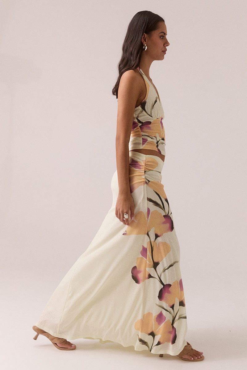 Sovere Studio Akanni Skirt | Golden || PRE_ORDER ETA 10/01/2026