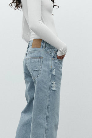 Bayse Brand Perry Denim Jeans | Oakland Blue