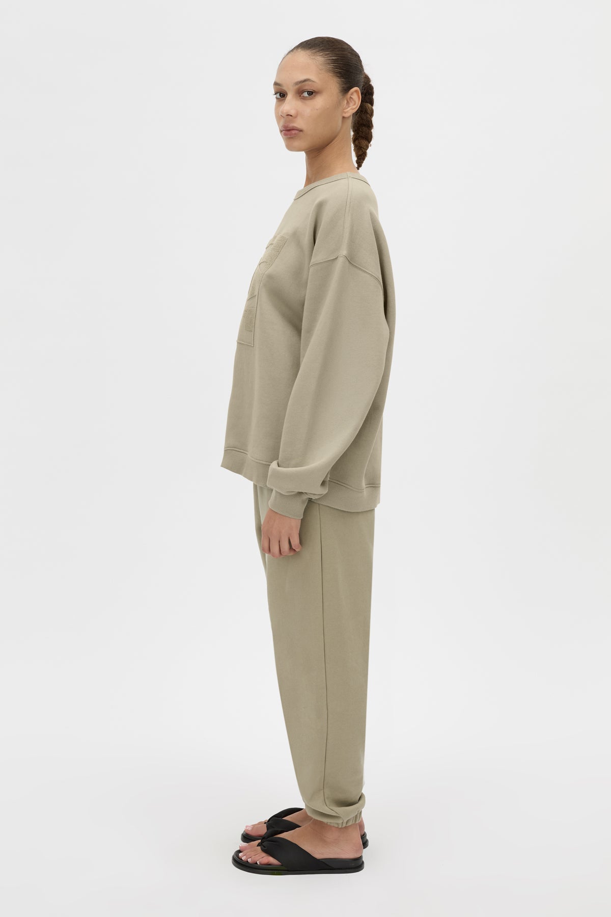 C&M Camilla & Marc Flocked Tracksuit Top | Clay